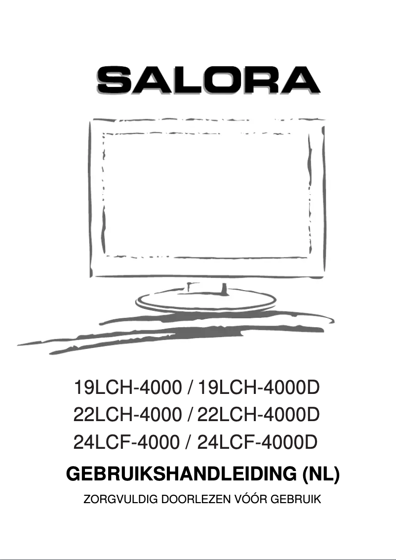 Image de la première page du manuel de l'appareil 19LCH-4000