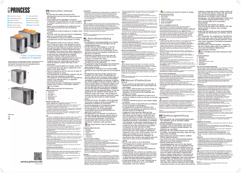Página 1 del manual Manual de usuario Princess 142353