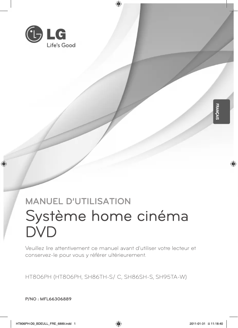 Image de la première page du manuel de l'appareil HT806PH