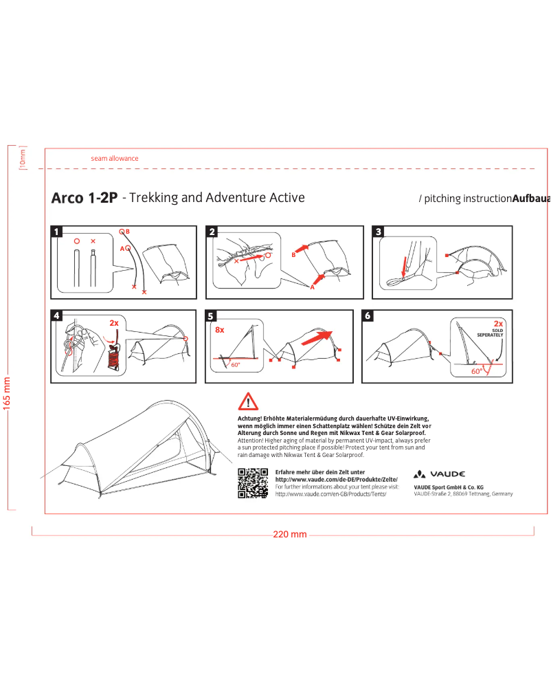 Image de la première page du manuel de l'appareil Arco 1-2P