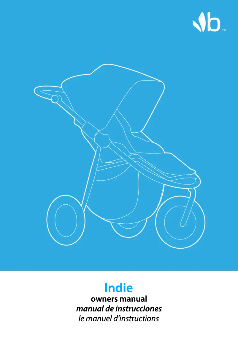 Page 1 de la notice Manuel utilisateur Bumbleride Indie (2015)