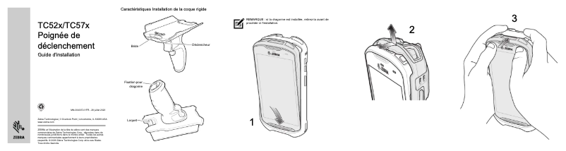 Image de la première page du manuel de l'appareil TC52