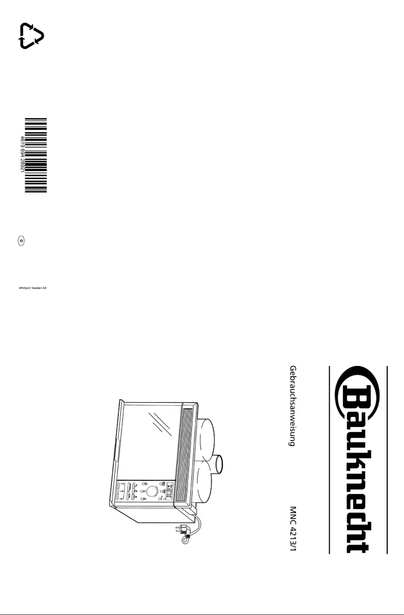 Image de la première page du manuel de l'appareil MNC 4213