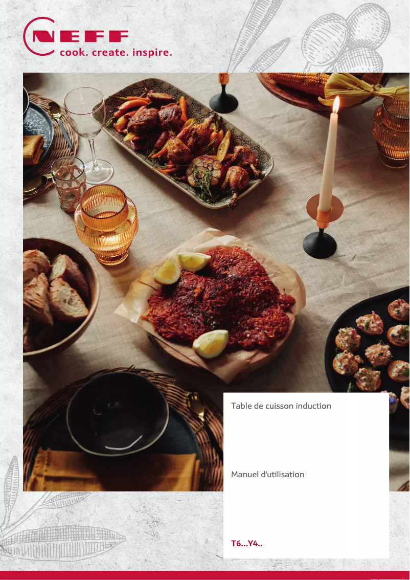 Page 1 de la notice Manuel utilisateur Neff T66TTY4L0