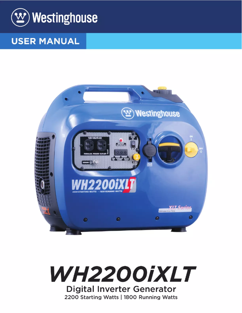 Image de la première page du manuel de l'appareil WH2200iXLT