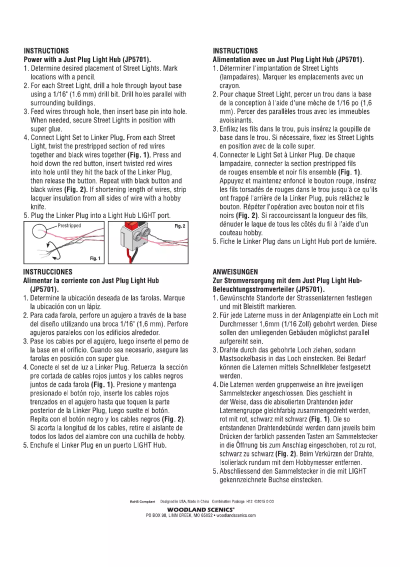 Image de la première page du manuel de l'appareil WJP5639