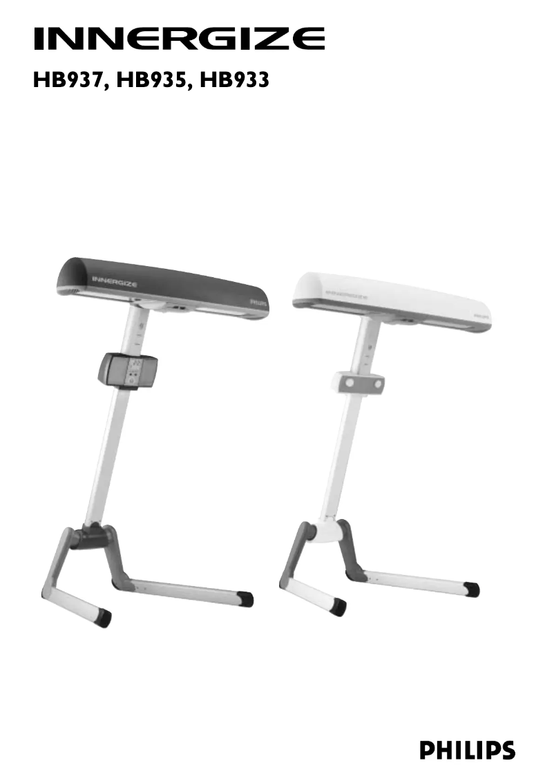 Page 1 of the manual User Manual Philips HB 933