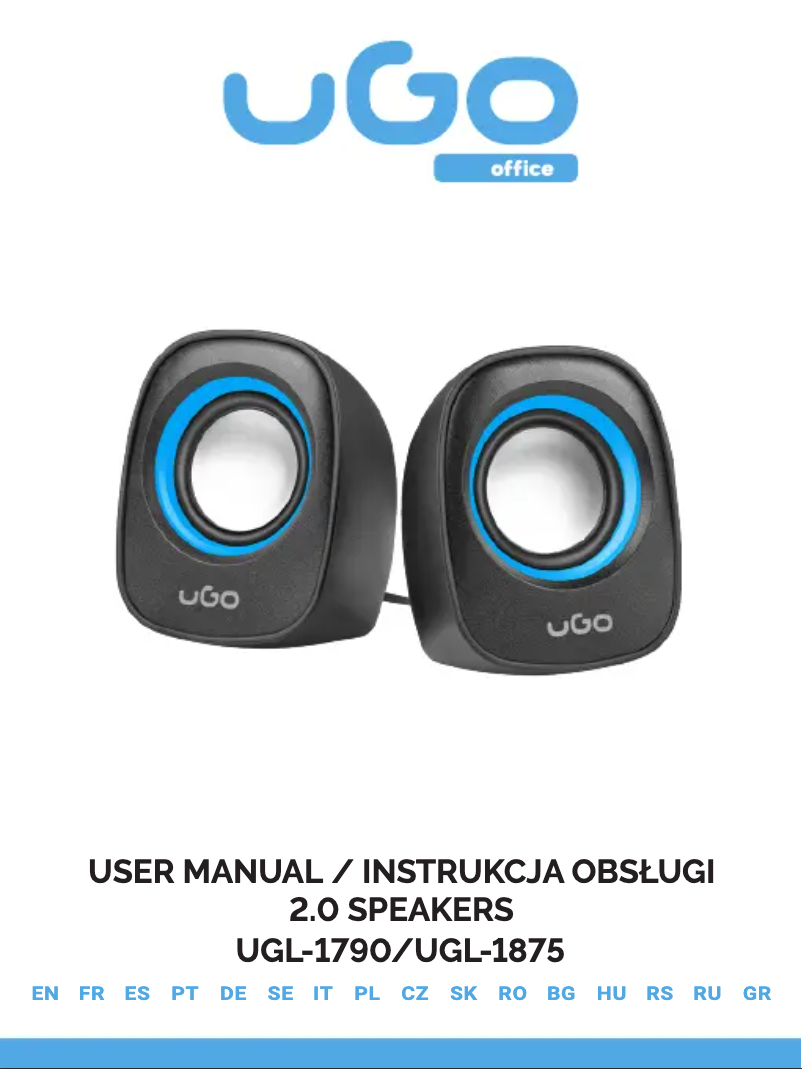 Page 1 de la notice Manuel utilisateur uGo Tamu S100