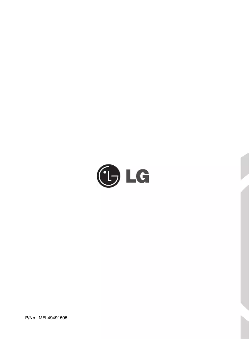 Página 1 del manual Manual de usuario LG F12606D5