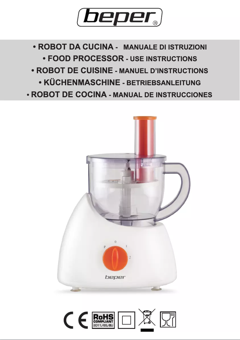 Page 1 de la notice Manuel utilisateur Beper 90312