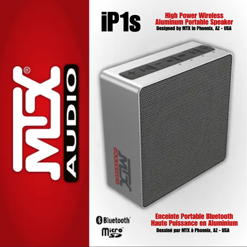 Page n°1 - Manuel utilisateur MTX Audio iP1s