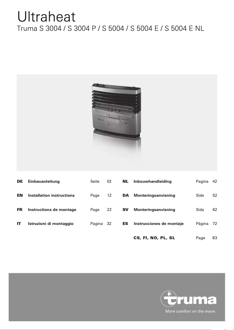 Image de la première page du manuel de l'appareil Ultraheat