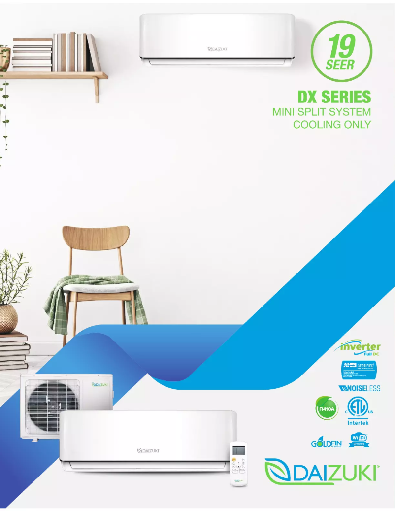 Page 1 de la notice Fiche technique Daizuki DX24X426F-19