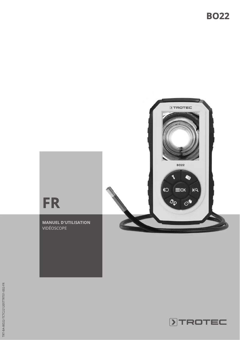 Image de la première page du manuel de l'appareil BO22