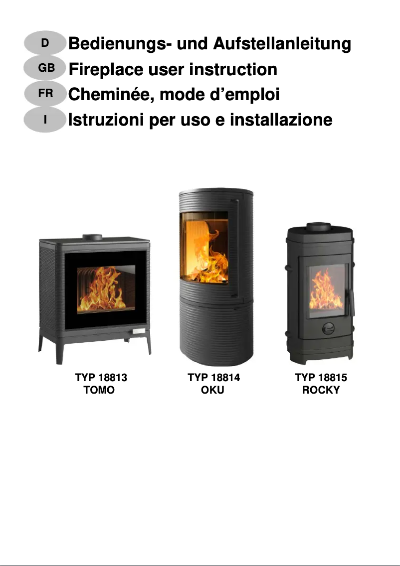 Page n°1 - Manuel utilisateur Wamsler Rocky