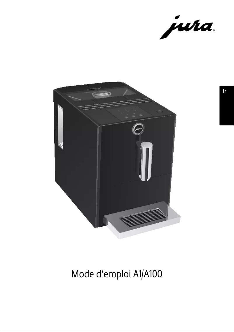 Page n°1 - Manuel utilisateur Jura A100