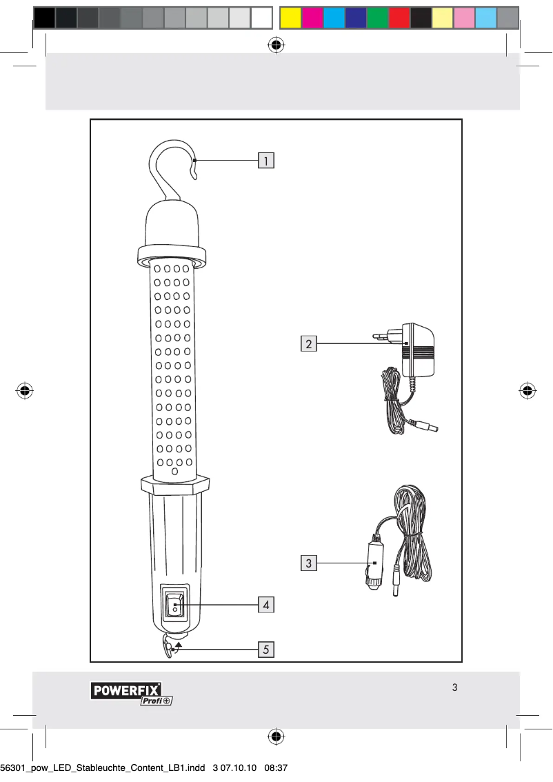 Page n°1 - Manuel utilisateur Powerfix Z30590