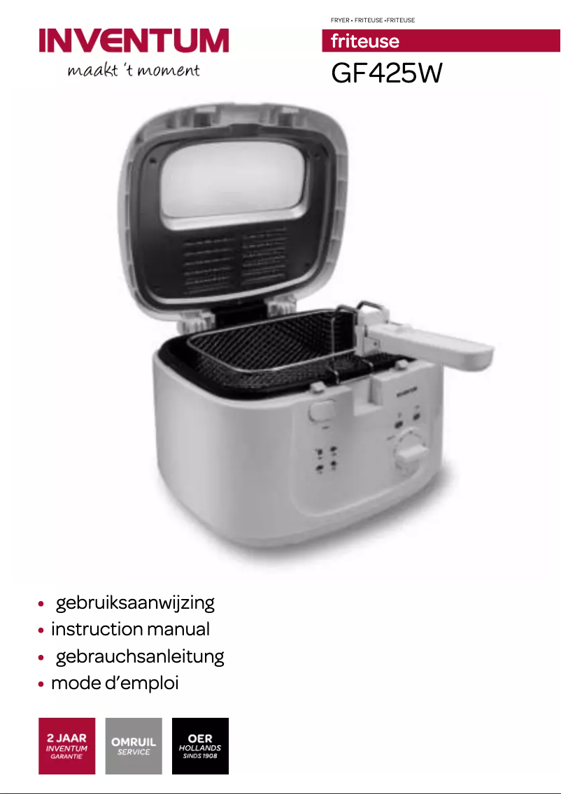 Página 1 del manual Manual de usuario Inventum GF425W