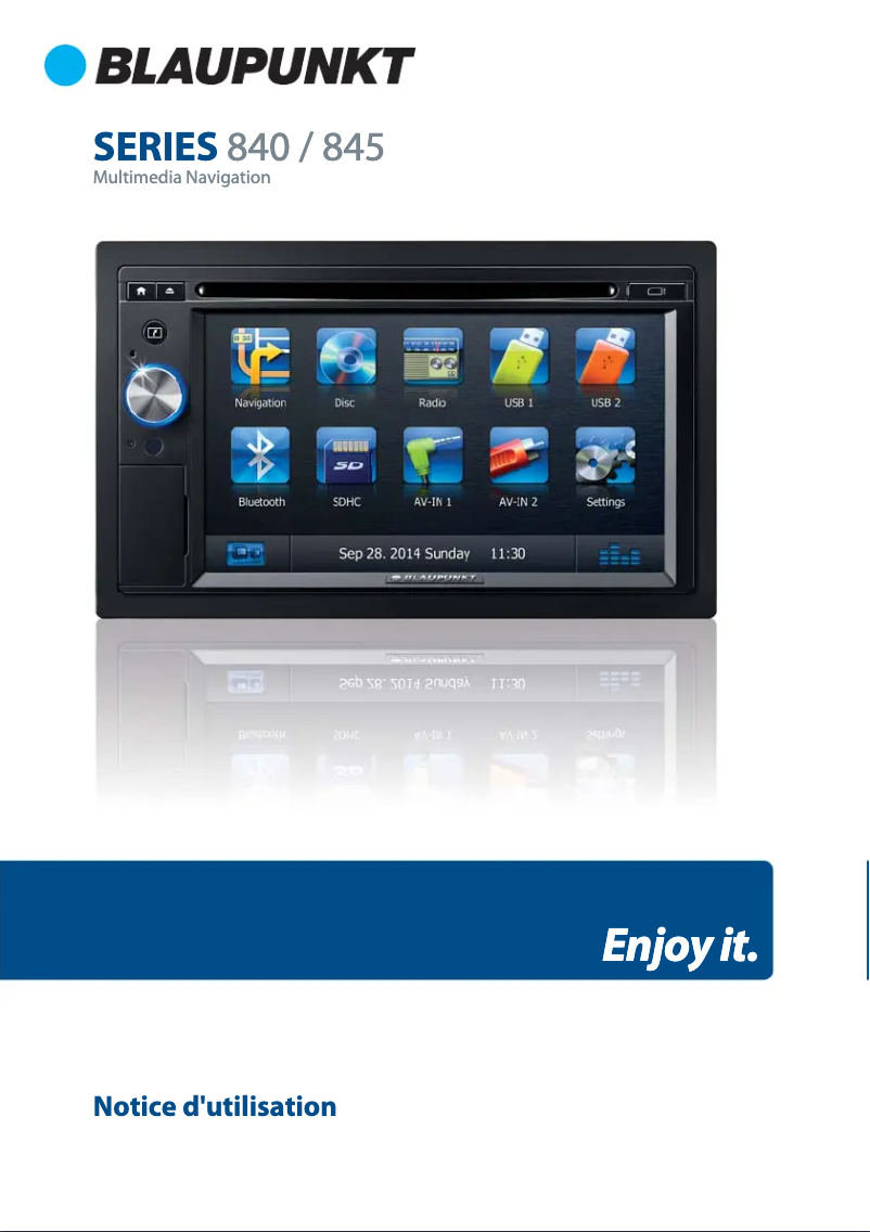 Imagen de la primera página del manual del dispositivo New York 840