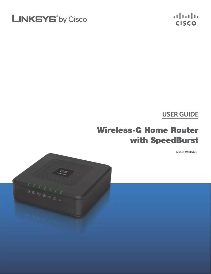 Página 1 del manual Manual de usuario Linksys WRT54GH
