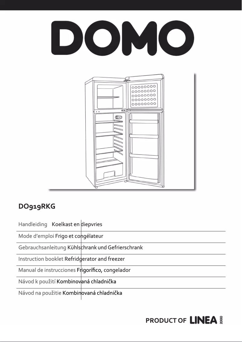 Page n°1 - Manuel utilisateur Domo DO919RKG