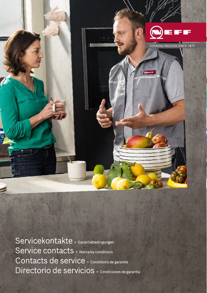 Page n°1 - Guide d'installation Neff C17KS61H0