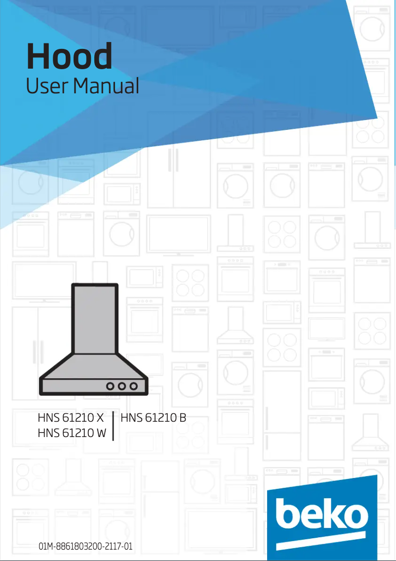 Page 1 de la notice Manuel utilisateur Beko HNS61210B