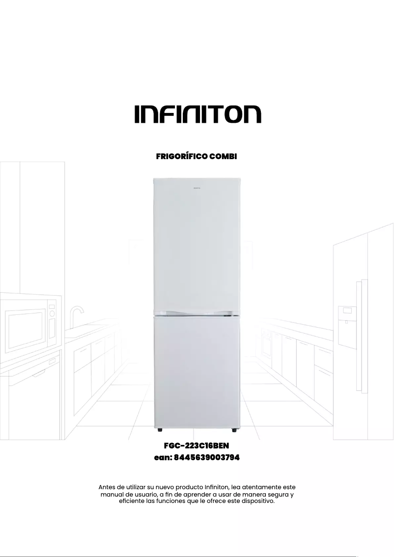 Page n°1 - Manuel utilisateur Infiniton FGC-223C16BEN