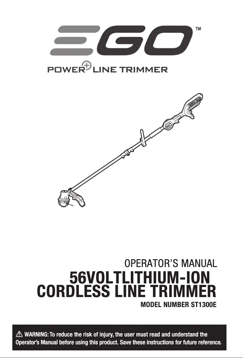 Image de la première page du manuel de l'appareil Power+ ST1300