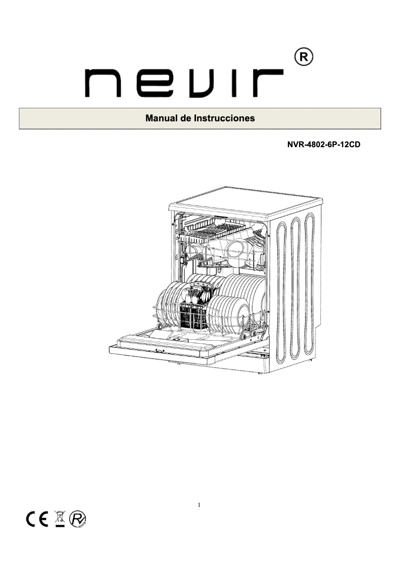 Page n°1 - Manuel utilisateur Nevir NVR-4802 6P-12CD
