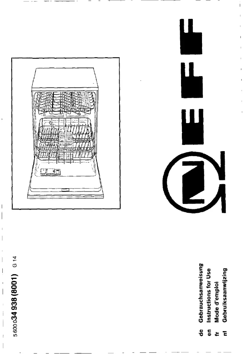 Page n°1 - Manuel utilisateur Neff S4456S1