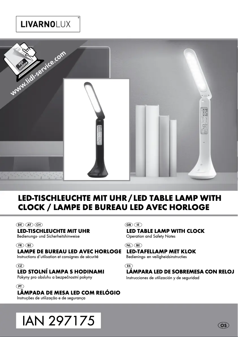 Image de la première page du manuel de l'appareil IAN 297175