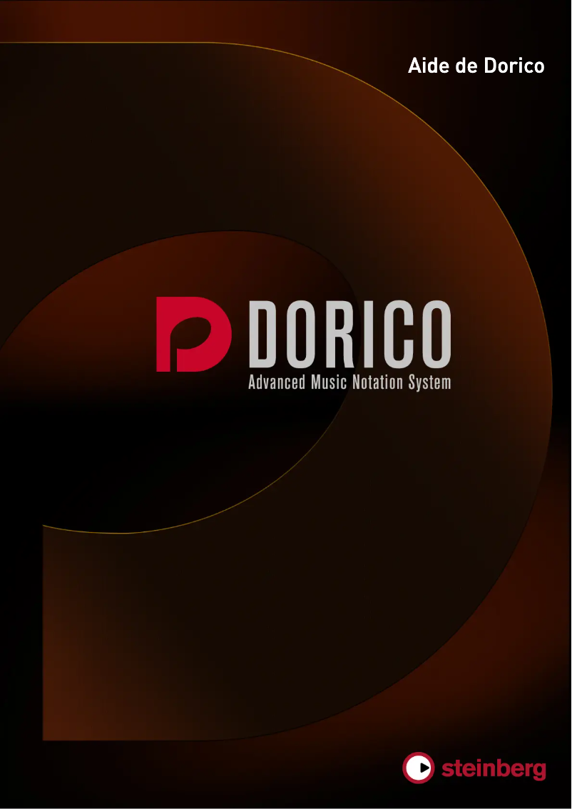 Page n°1 - Manuel utilisateur Steinberg Dorico