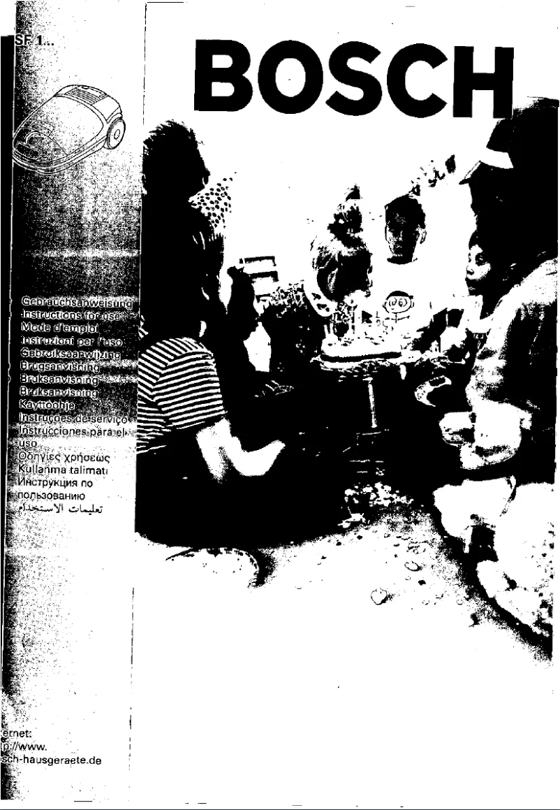 Page 1 de la notice Manuel utilisateur Bosch Ultra 10 BSF1016