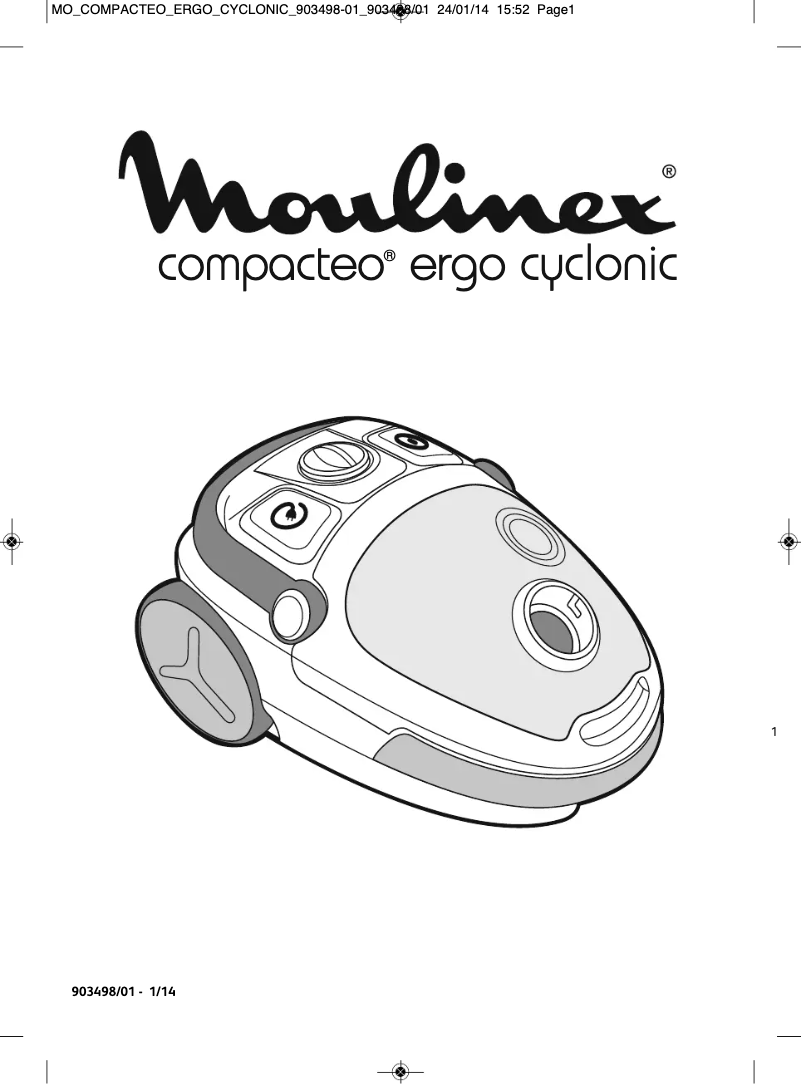 Page 1 de la notice Manuel utilisateur Moulinex MO5325PA