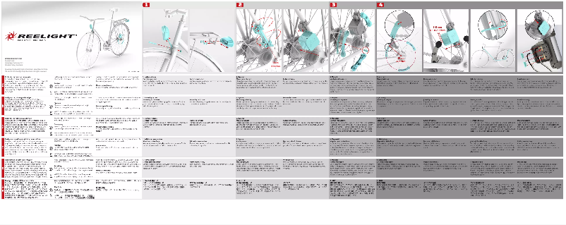 Page 1 de la notice Manuel utilisateur Reelight RL770