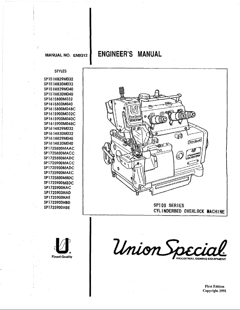 Image de la première page du manuel de l'appareil SP172S900MADC