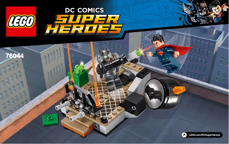 Page n°1 - Manuel utilisateur Lego DC Comics Super Heroes 76044