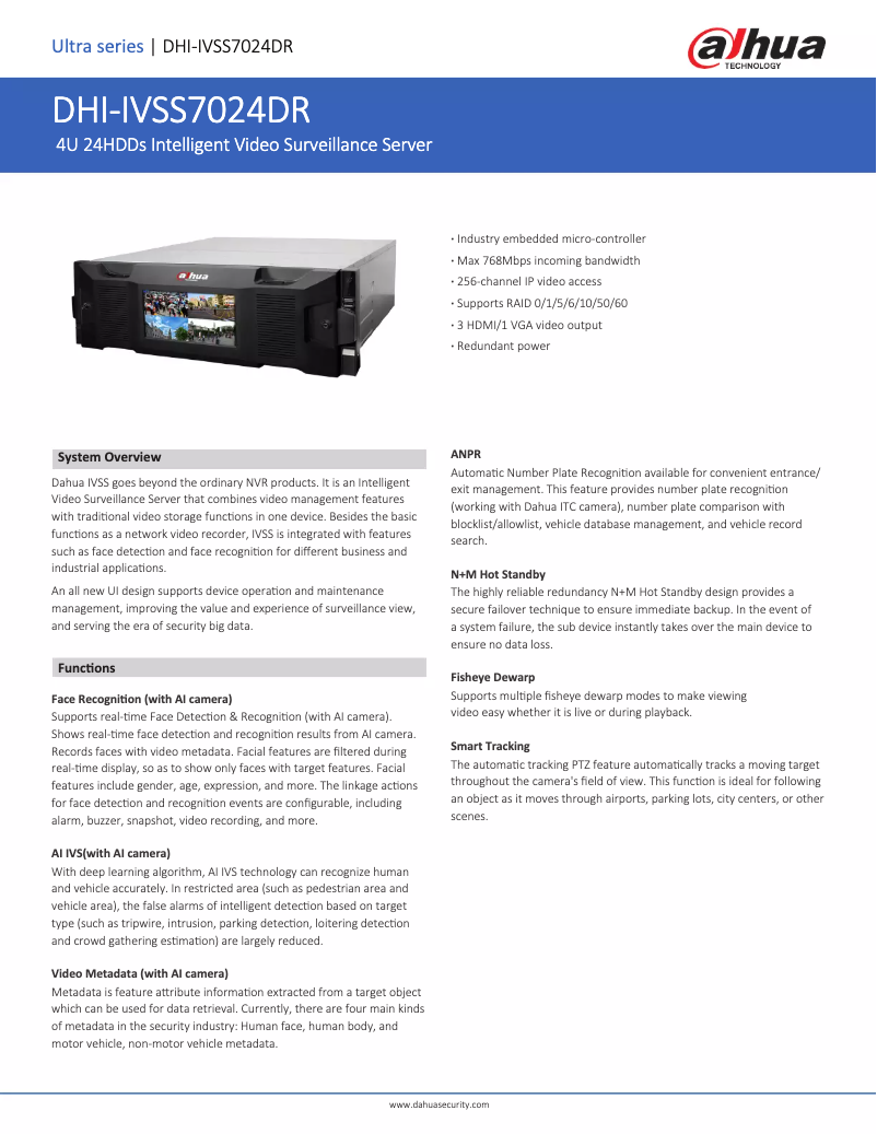 Image de la première page du manuel de l'appareil IVSS7024DR