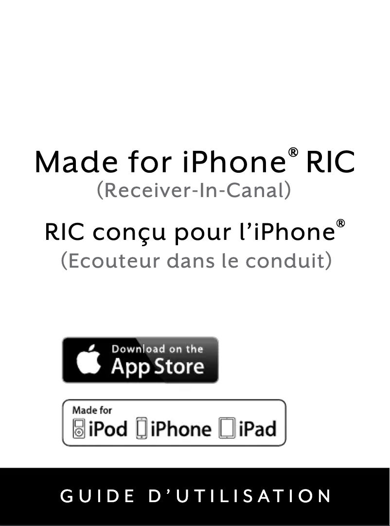 Image de la première page du manuel de l'appareil Halo