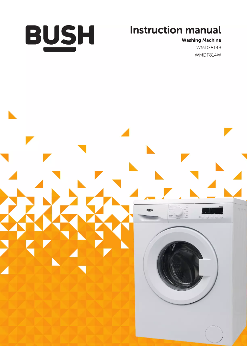 Page n°1 - Manuel utilisateur Bush WMDF814B