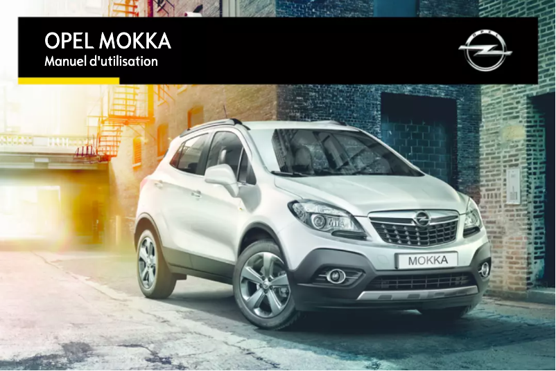 Page 1 de la notice Manuel utilisateur Opel Mokka (2015)