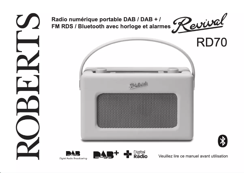Page n°1 - Manuel utilisateur Roberts Revival RD70