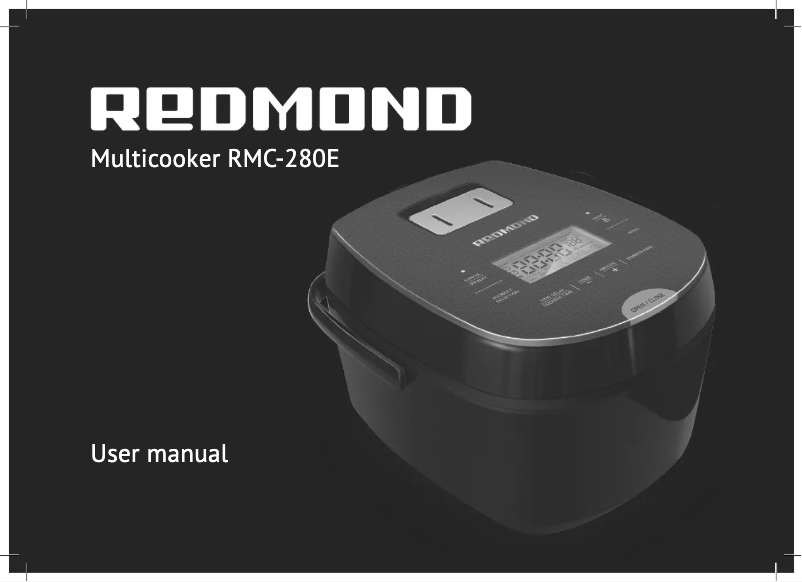 Page 1 de la notice Manuel utilisateur Redmond RMC-280E