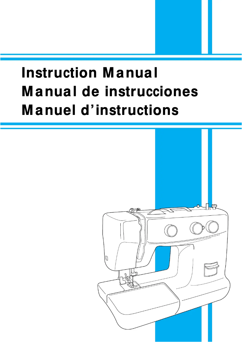 Page 1 de la notice Manuel utilisateur Brother XL-5130