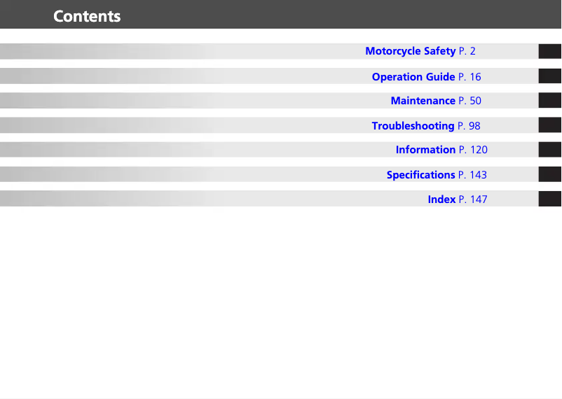 Página 1 del manual Manual de usuario Honda VFR1200F (2012)