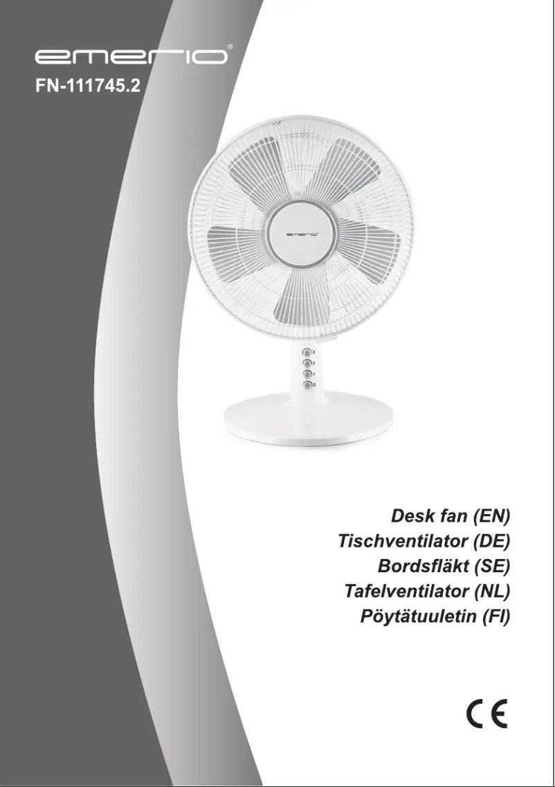 Page 1 de la notice Manuel utilisateur Emerio FN-111745.2