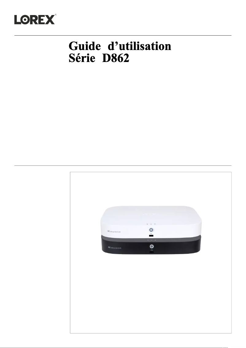 Página 1 del manual Manual de usuario Lorex MCBL-60BNCU4K1PK8B