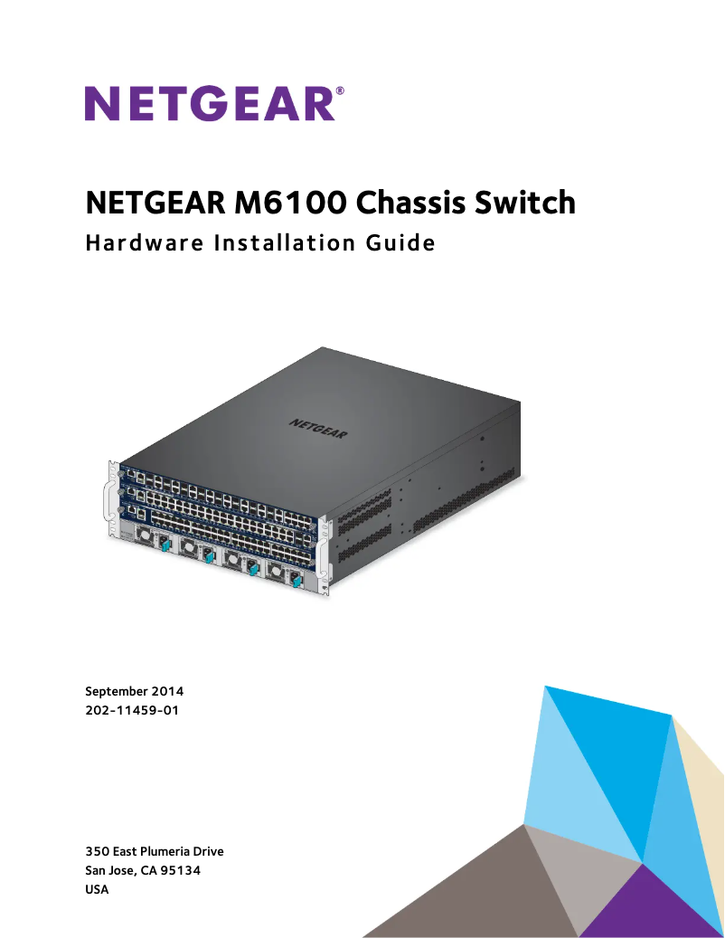 Page n°1 - Guide d'installation Netgear M6100