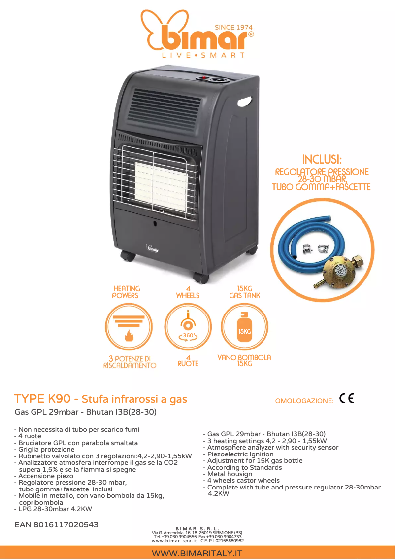 Image de la première page du manuel de l'appareil K90